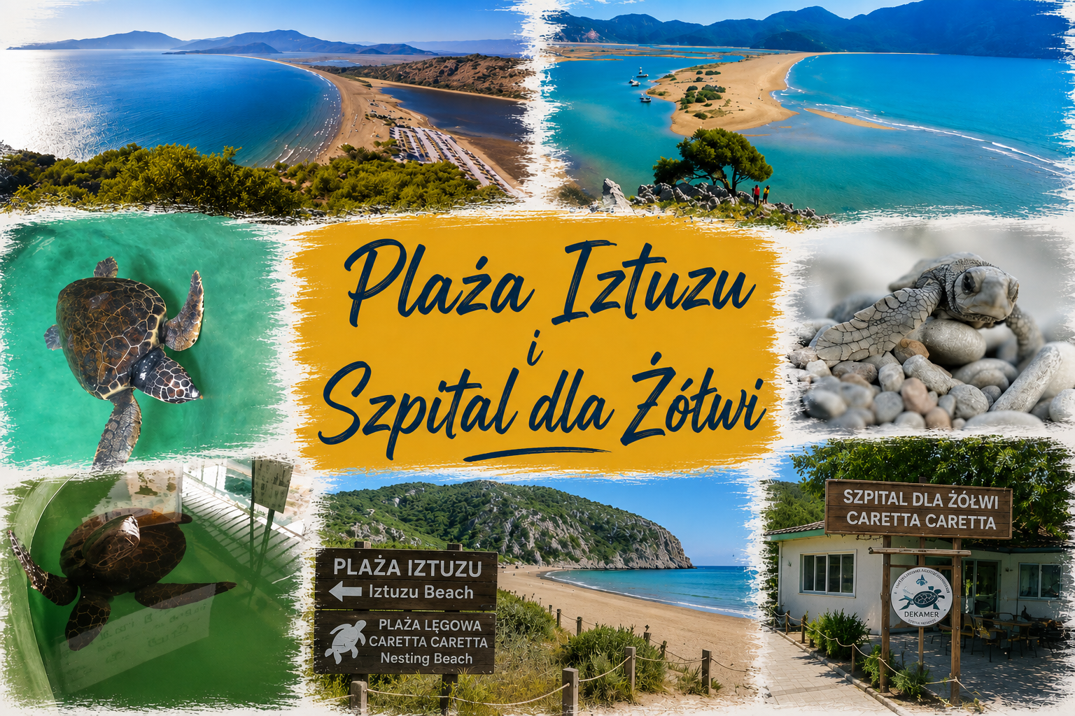 Plaża Iztuzu i szpital żółwi